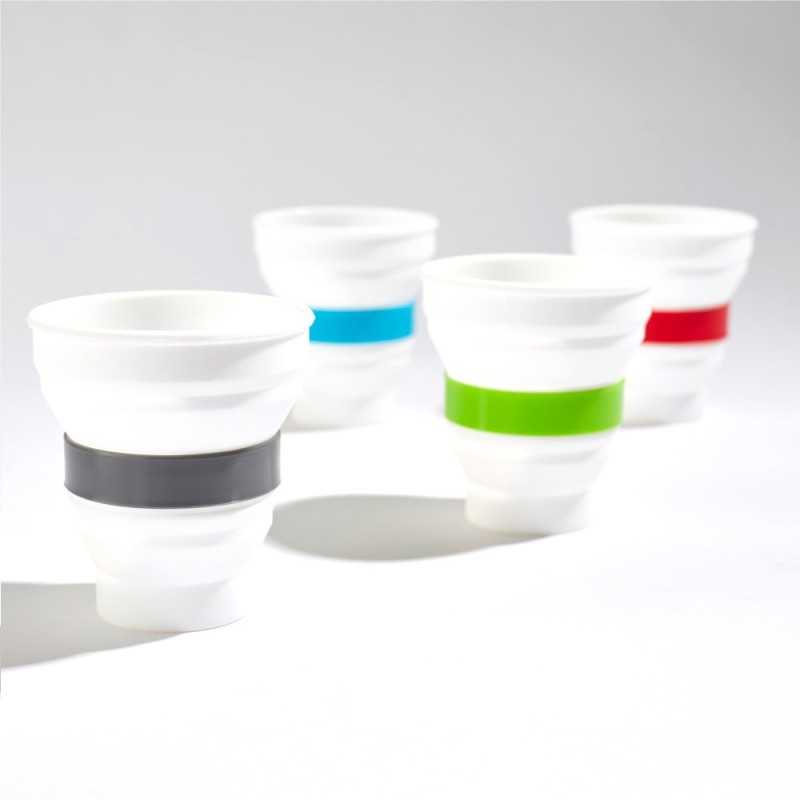 Gobelets pliables en silicone